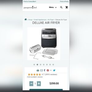 Pampered chef air fryer
